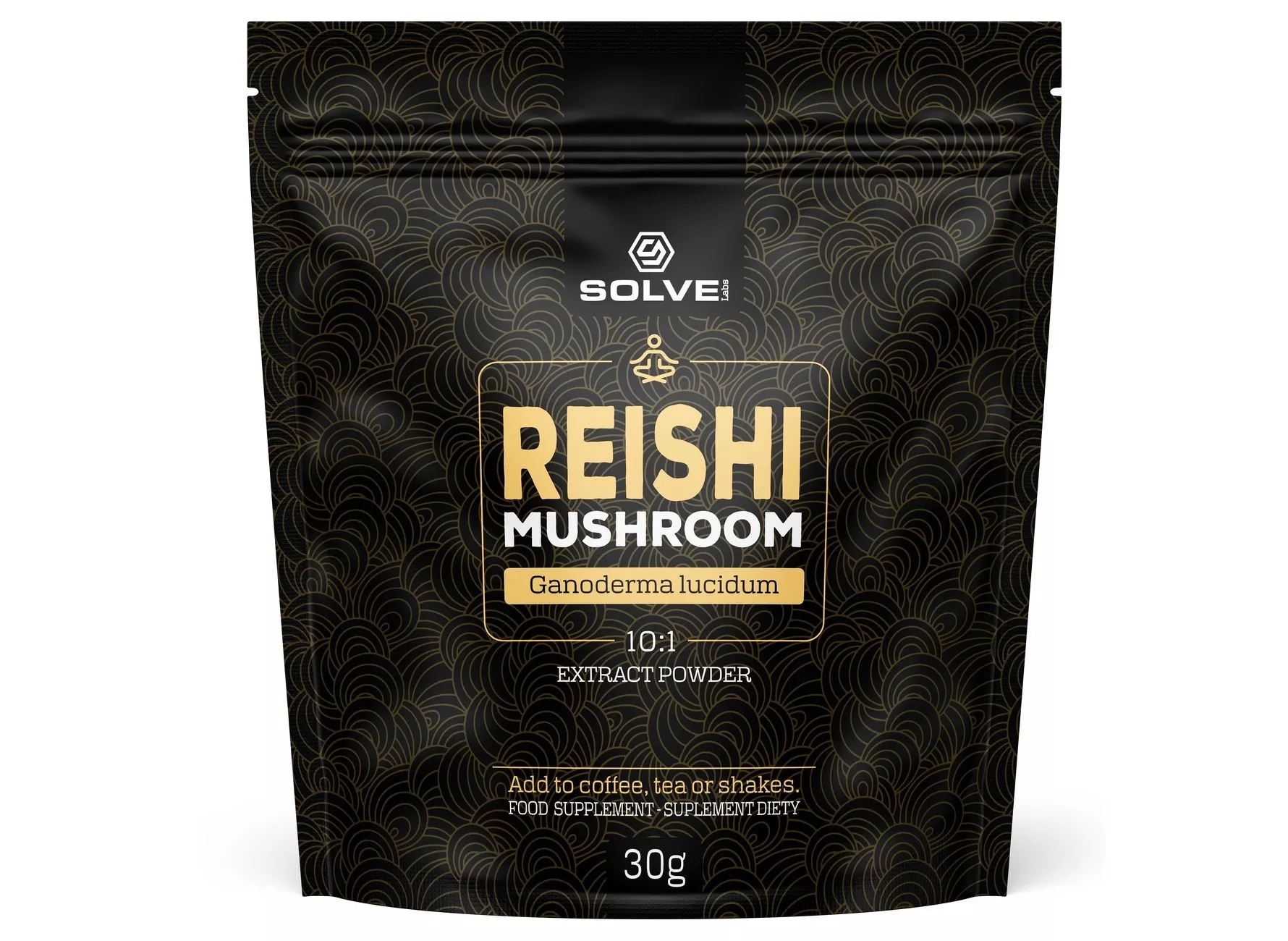 Solve Labs SolveLabs Reishi (Ganoderma Lucidum) 10:1 30g Pulver