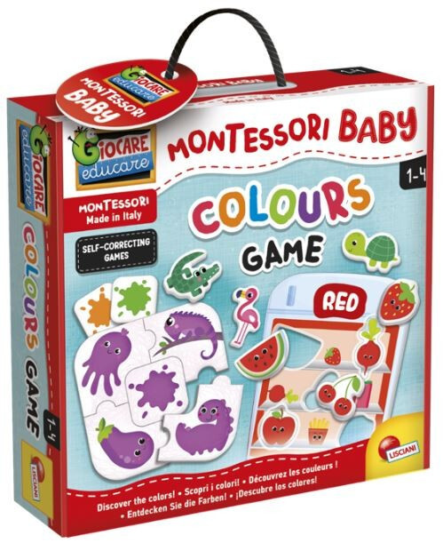 Lisciani Montessori Baby - Ein Spiel mit Farben