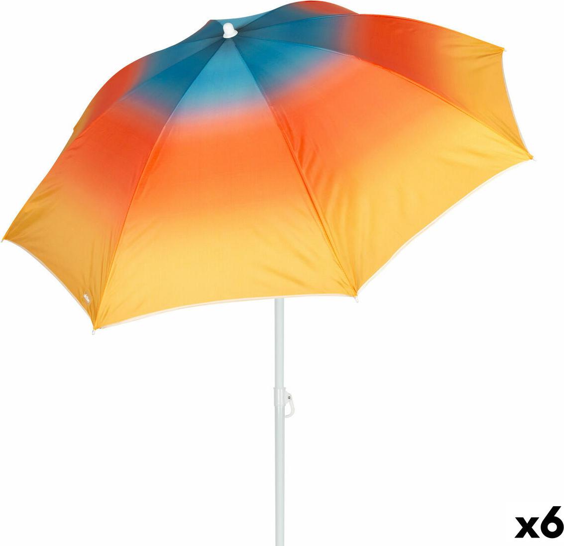 Sonnenschirm Aktive Bunt 180 x 195 x 180 cm (6 Stück) S8906343