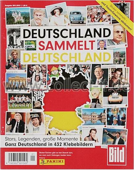 Panini Deutschland sammelt Deutschland - Sammel-Sticker - 1 Album