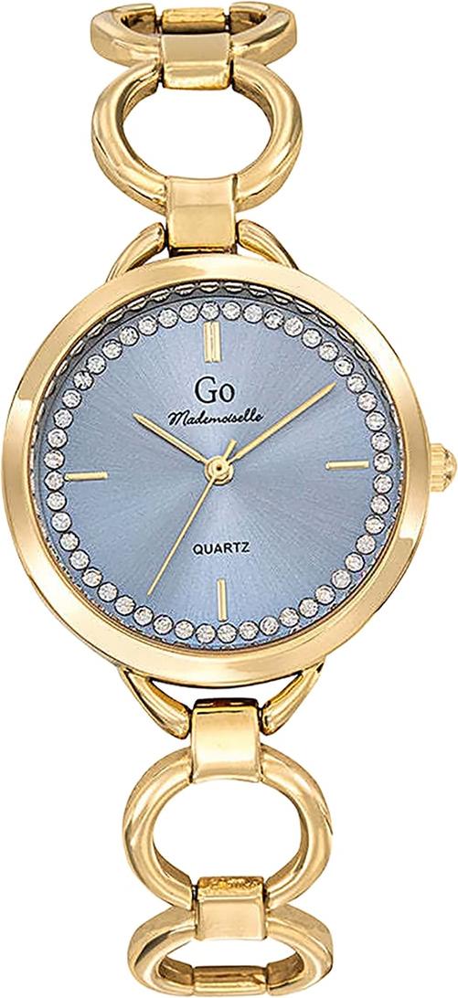 Girl Only dámske náramkové hodinky zlaté analógové Mademoiselle kovový náramok D2UGO695516