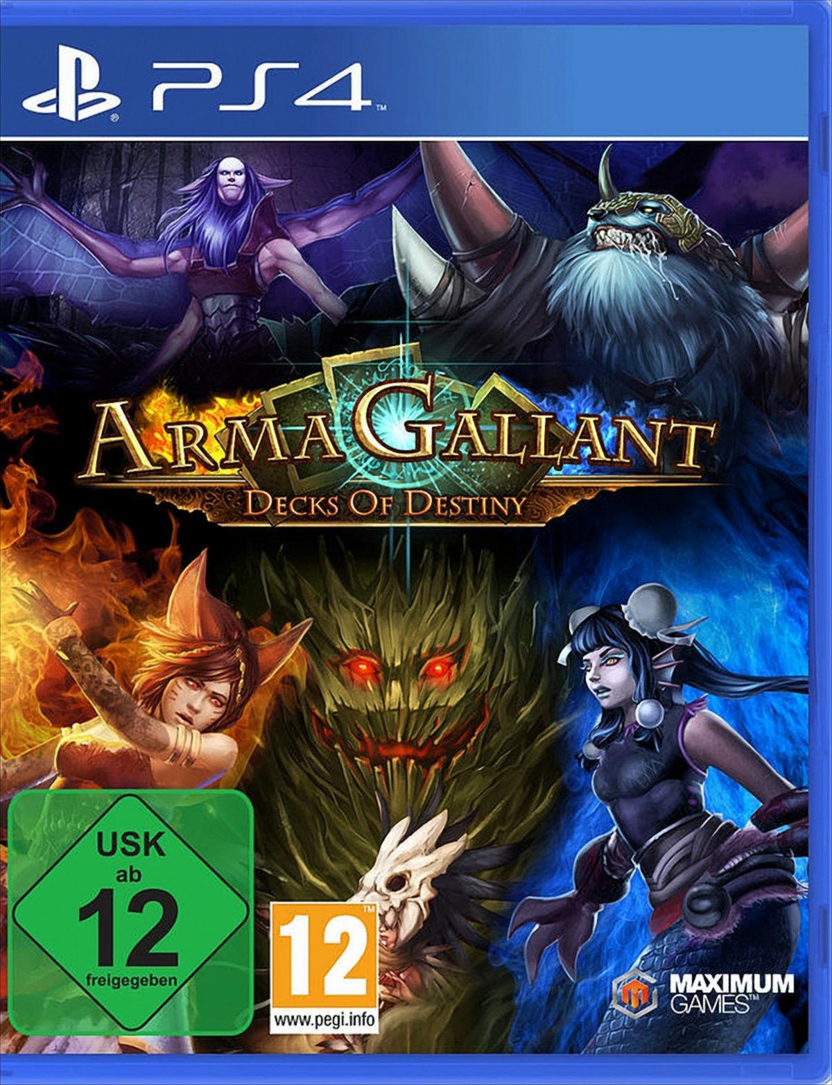 F+F Distribution ArmaGallant Spiel für PS4 Decks of Destiny nur noch offline spielbar 12