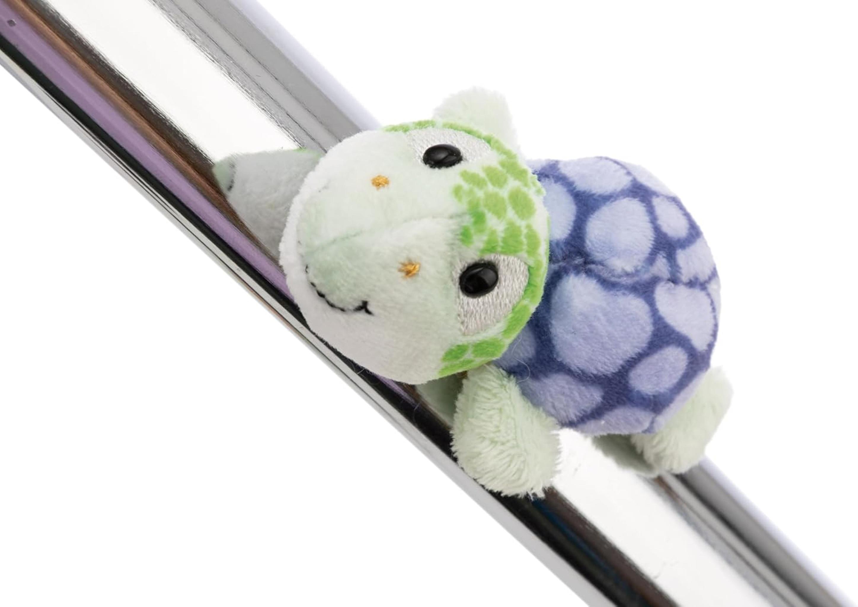 Nici - 63076 - Mini MagNICI, Schildkröte, Magnettier, Plüsch, Magnet, 7cm