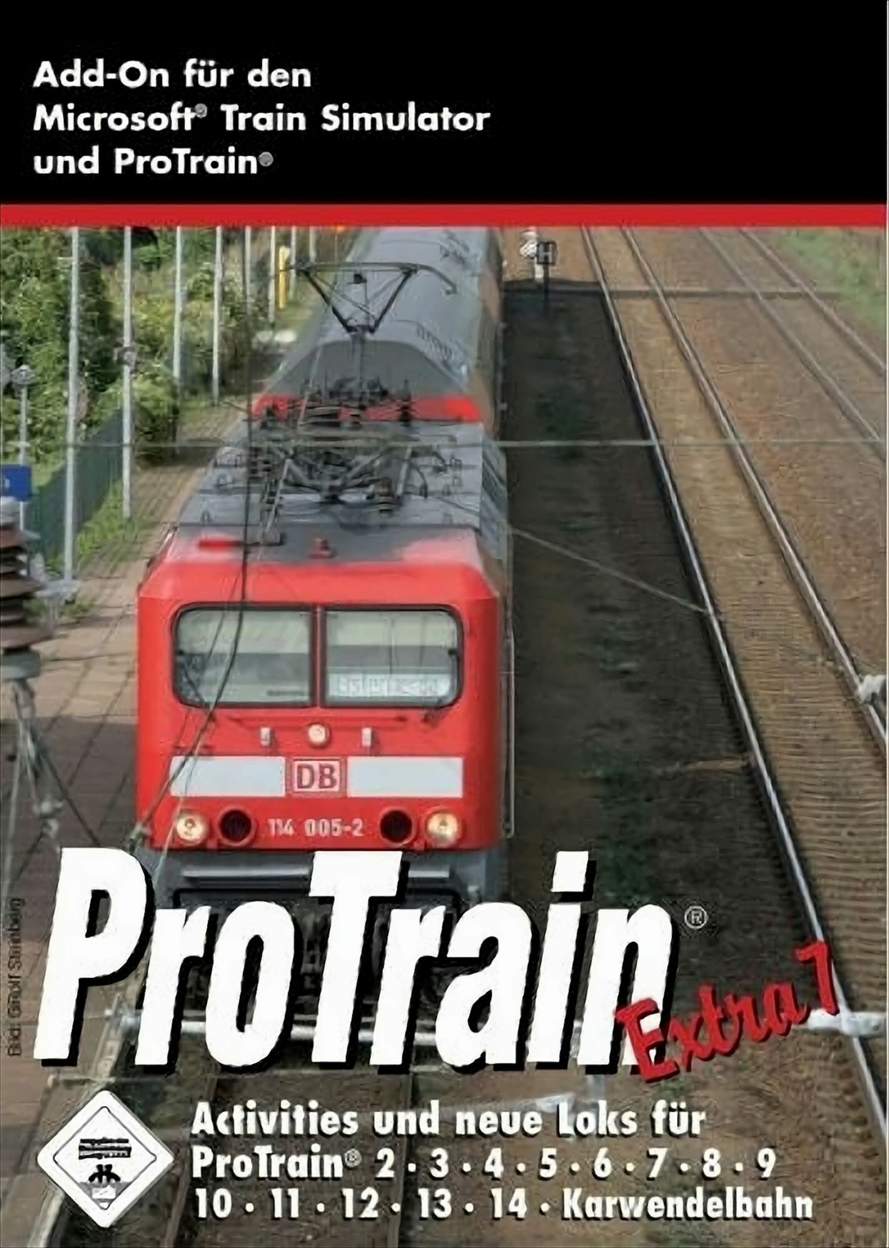 NBG Train Simulator - Pro Train Extra 7 CD-6674