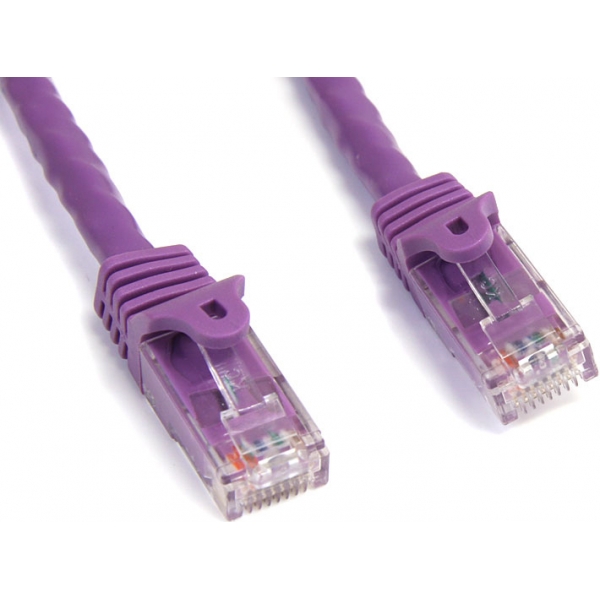 StarTech 100 ft Purple Snagless Cat6 UTP Patchkabel - ETL verifiziert N6PATCH100PL