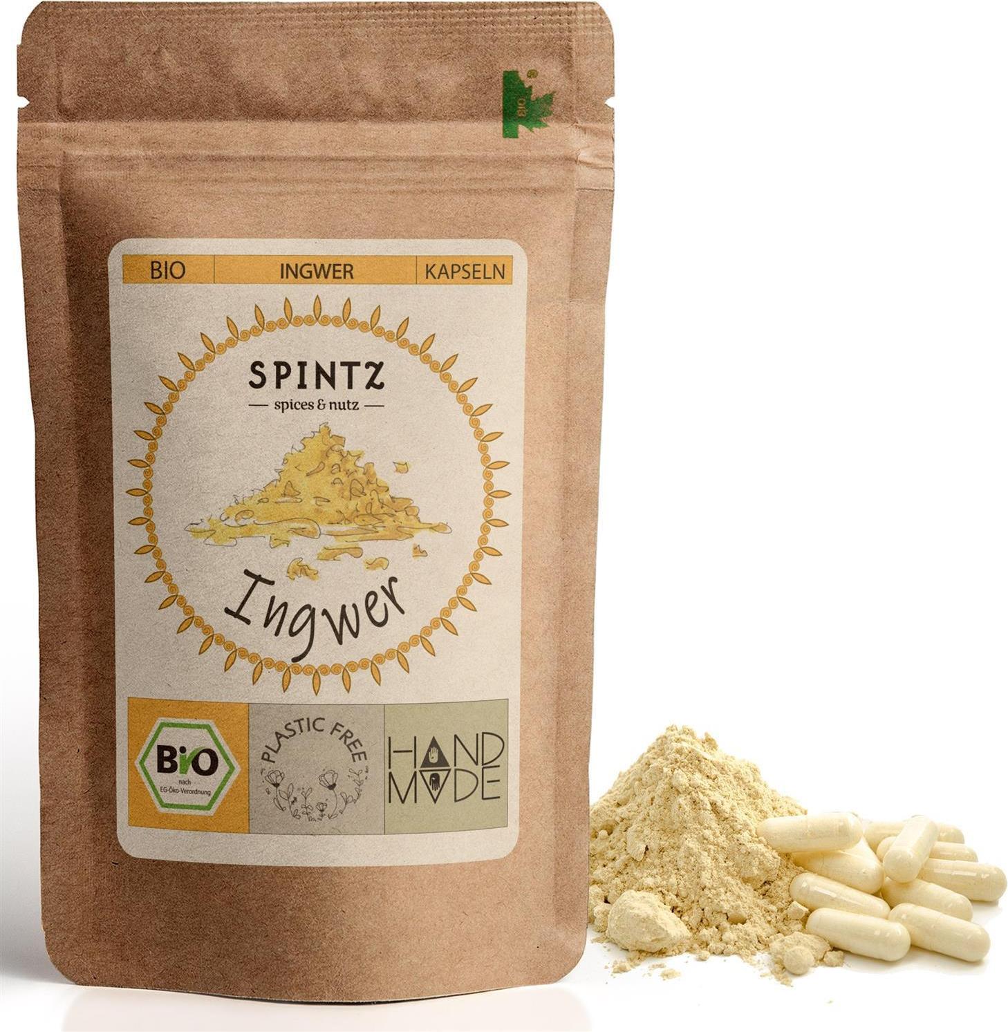 Spintz Ingwer Kapseln 420 Stk SPINTZ-Bio-Ingwer-Kapseln-420 Stk..