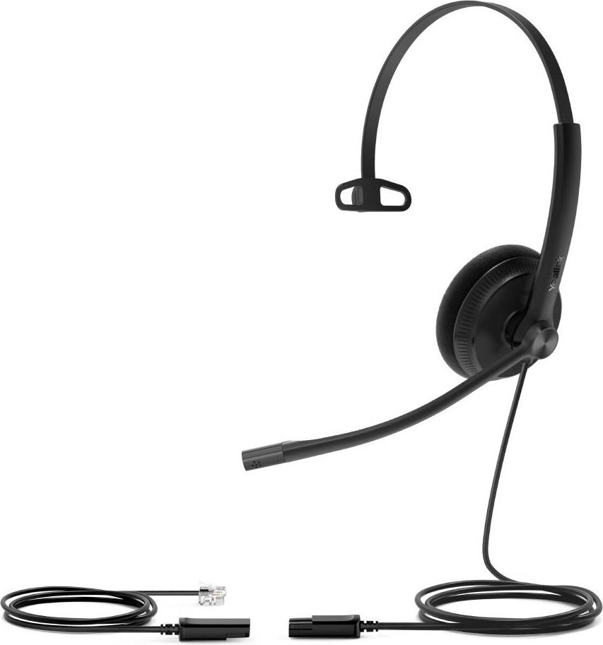 Headset Yealink YHS34 Lite Mono Schwarz 6938818307315