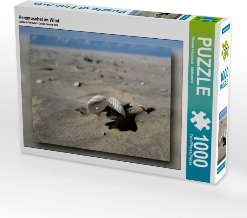 Calvendo Herzmuschel im Wind 1000 Teile Puzzle quer 640x480mm, Heizmann - bildkunsch Thomas; 7313797