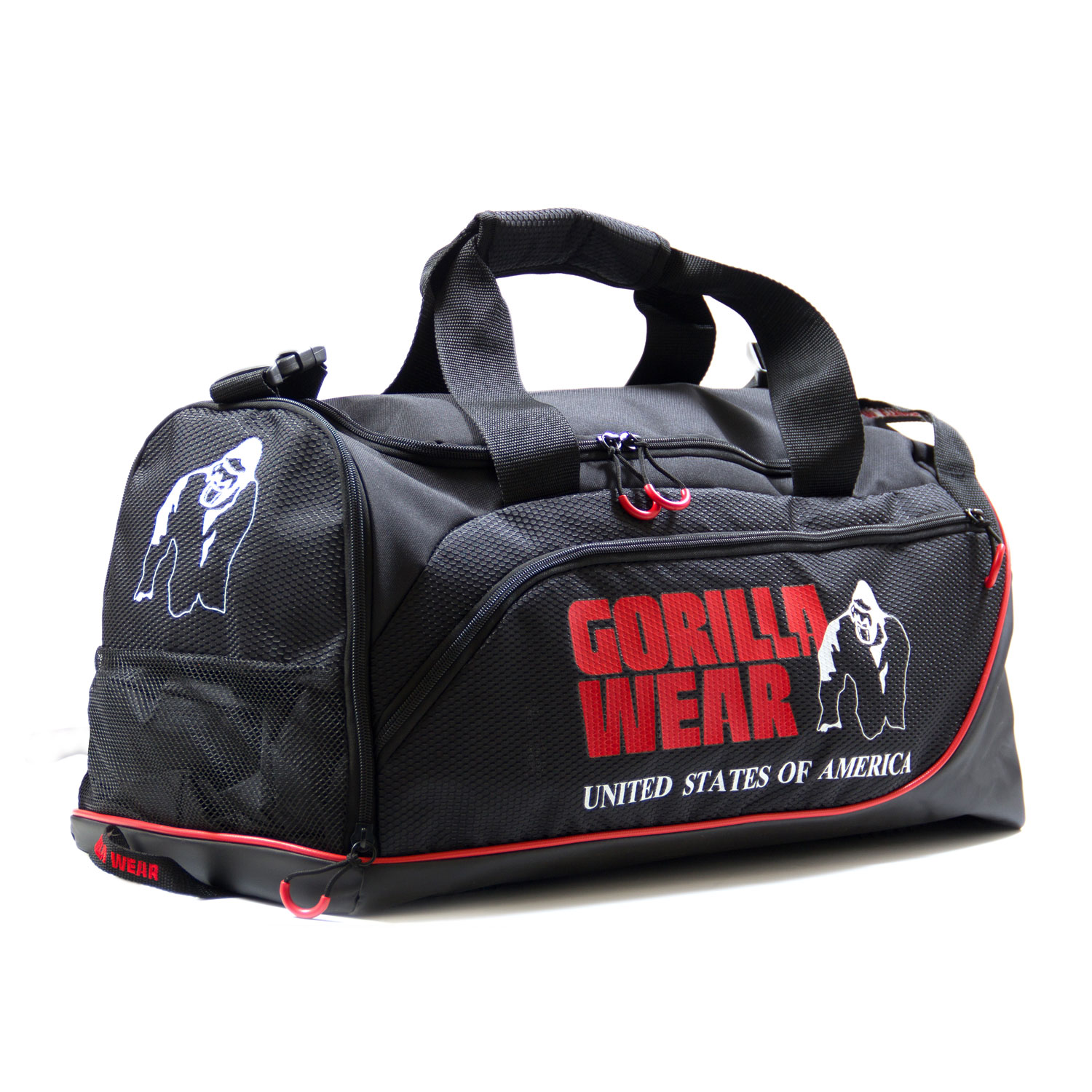Gorilla Wear Jerome Gym Bag Schwarz/Rot Kaufland.de