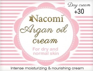 Nacomi Argan-Tagescreme 30+, 50 ml