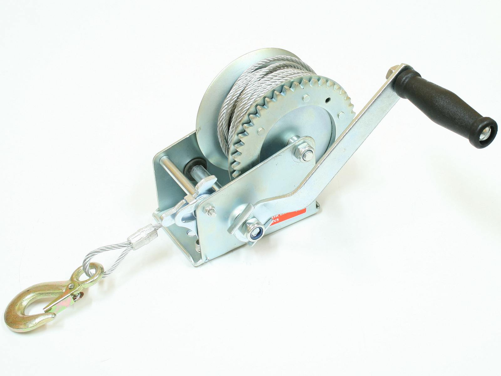 Varan Motors - H1200 TRAILERWINDE HANDWINDE KABELWINDE BOOTSWINDE SEILWINDE 544/1088KG ANHÄNGER WINDE