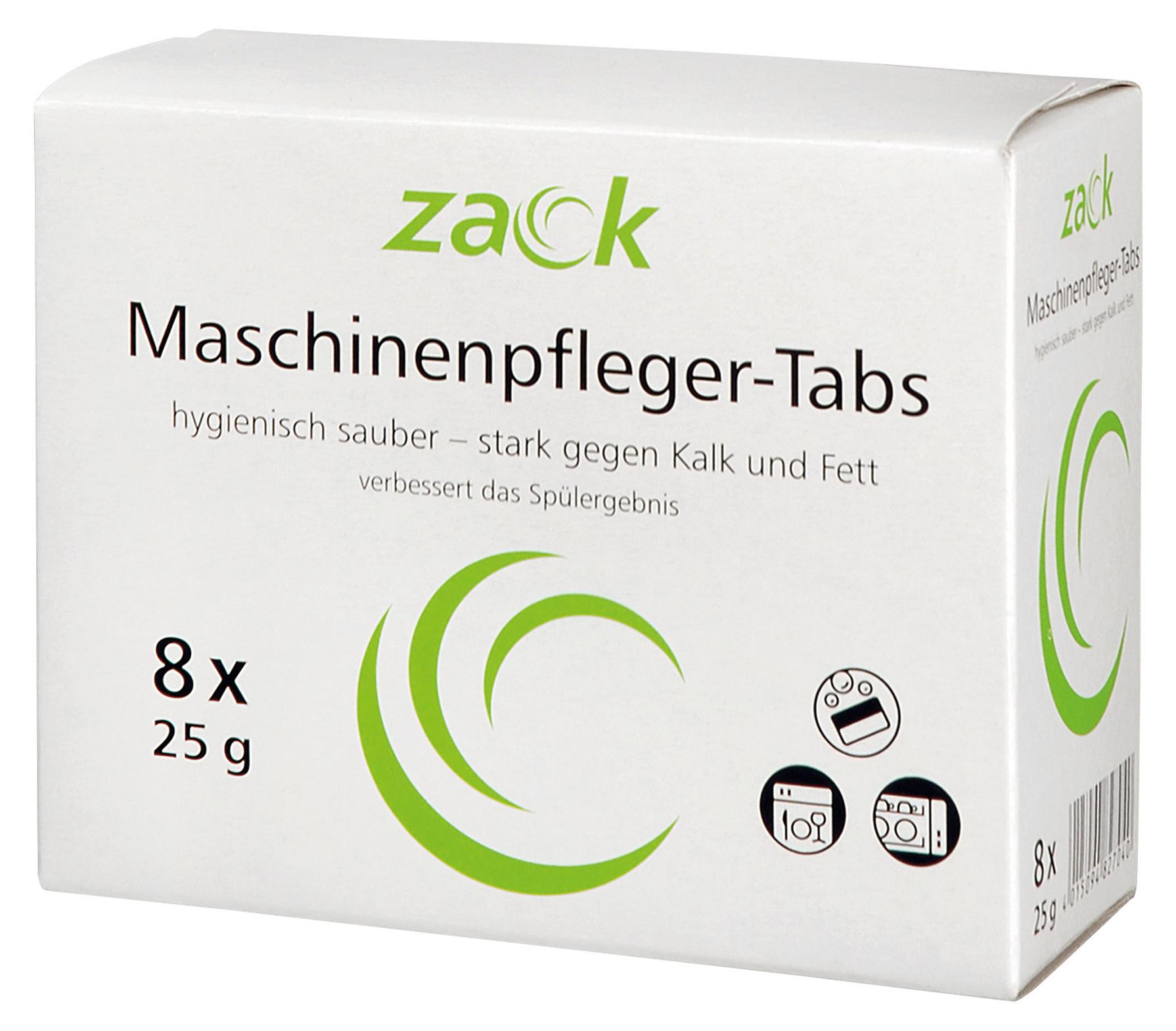 zack Maschinenreiniger Tabs 96692 25g 8 St./Pack