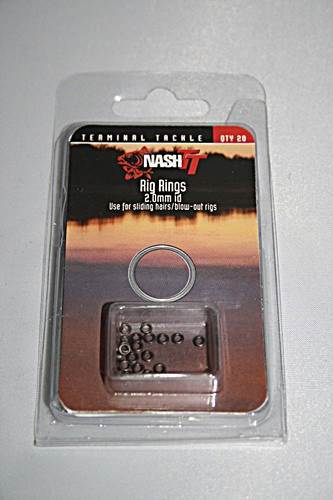 NASH Metal Rig Rings / Metallringe NAS-T8328