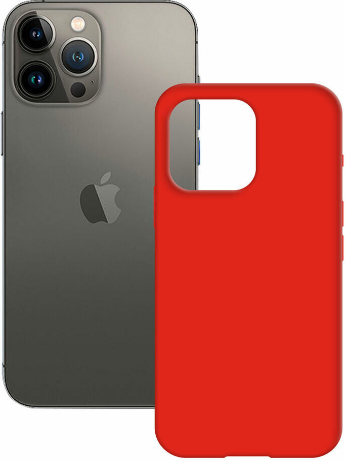Puzdro na mobilný telefón KSIX iPhone 14 Plus Red iPhone 14 Plus