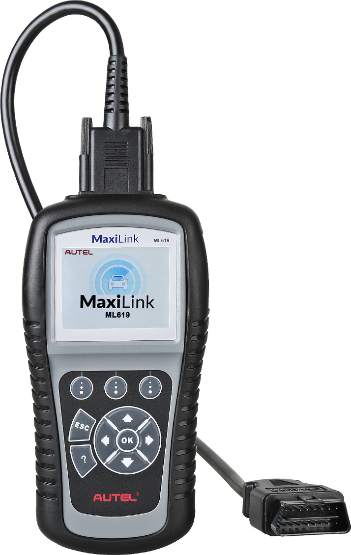 Autel obd2 Diagnosegerät, ML619 Fehlerauslesegerät kfz mit obd2 Funktionen/ABS SRS Diagnose