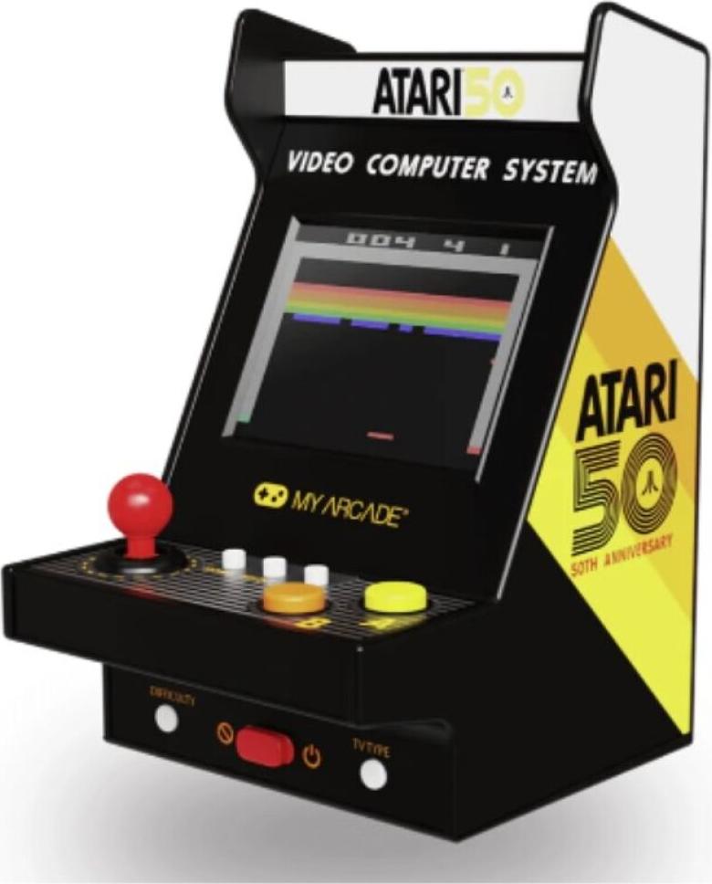 dreamGEAR Atari Nano Player Konsole 12 cm DGUNL-7014