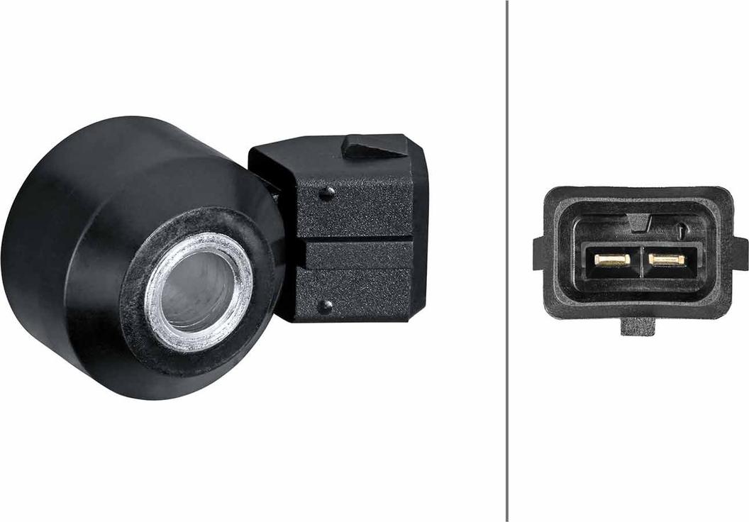 Klopfsensor 2-polig HELLA Sensorik-Expertise passend für u.a. BMW 5er 6PG 013 114-761