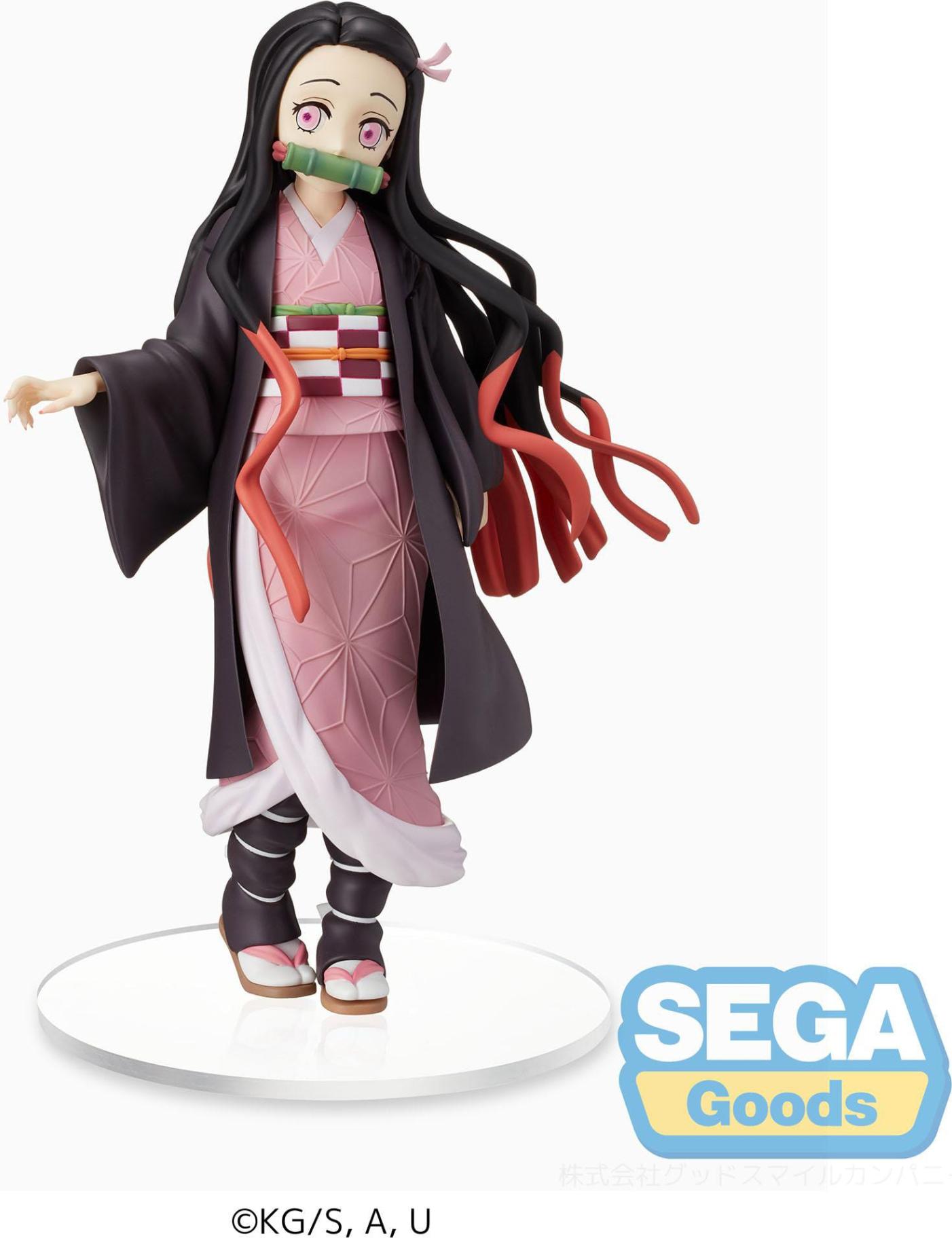Sega Demon Slayer :kimetsu No Yaiba Spm Nezuko Kamado Sibling Bond 19 Cm Figur Rosa Rosa One Size 92