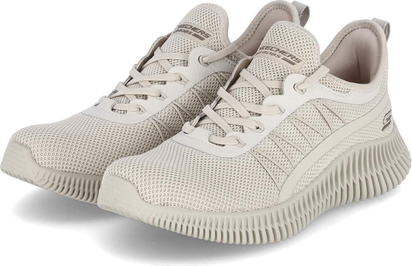 Skechers Damen Low Sneaker NEW AESTHETICS Beige Textil-Synthetik-Mix - vegan Größe: 35 20018-35