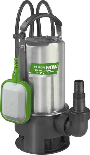 Eurom SPV 550 Tauchpumpe Fördermenge semi PI 158 l/min