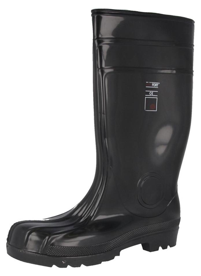 Eurofort Sicherheits-Gummistiefel in Übergrößen Schwarz 35370 große Herrenschuhe