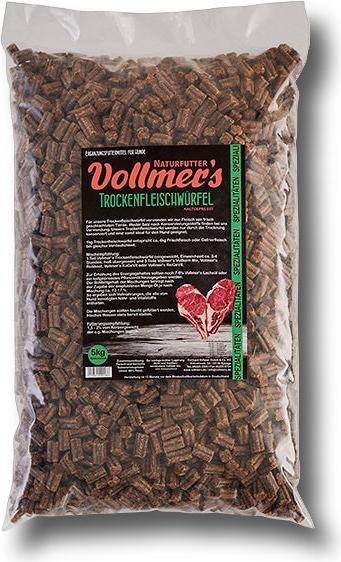 Vollmers Trockenfleischwürfel - 5 kg 66716