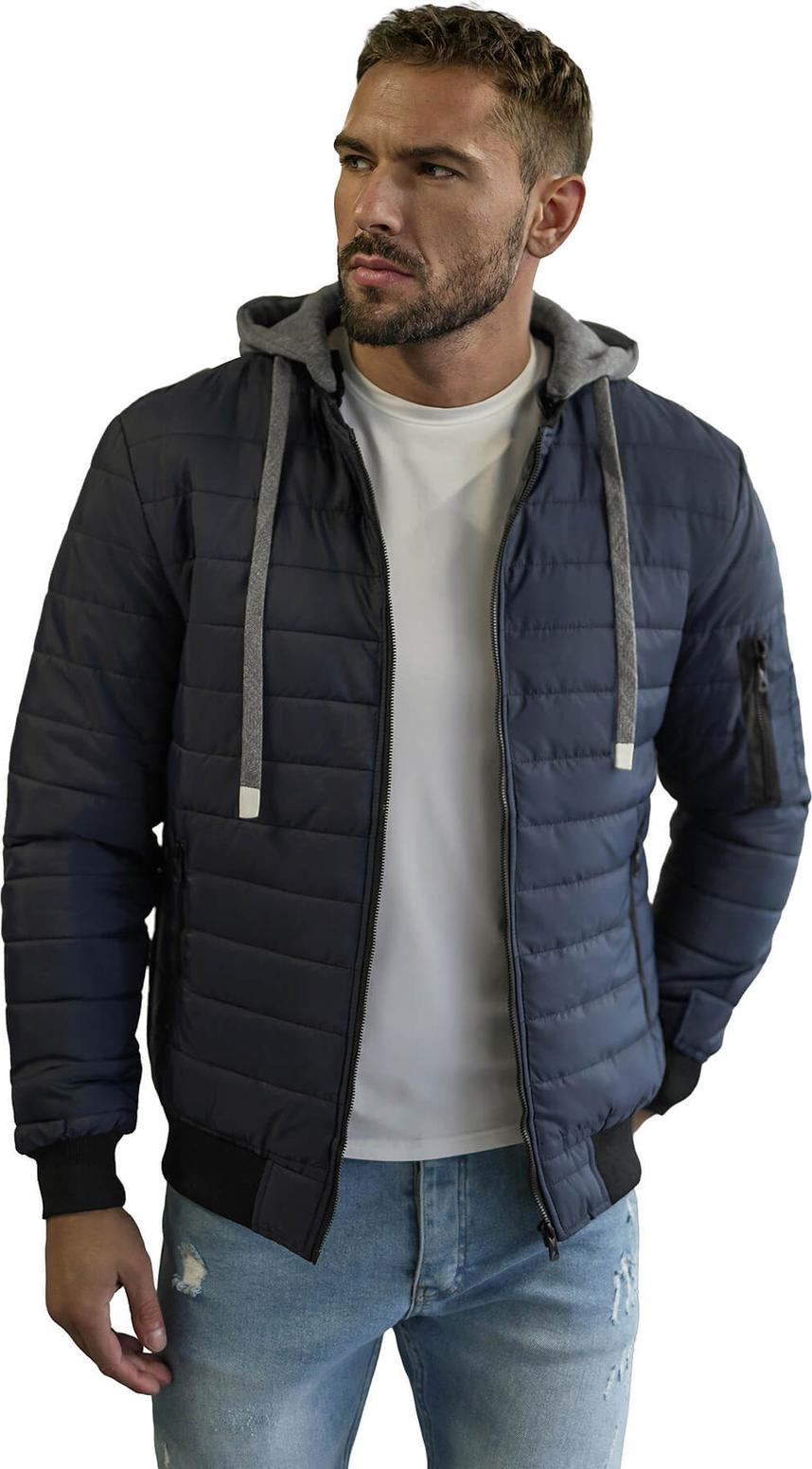 Herren Jacke Dunkelblau OZONEE JS/8M985/215Z XXL