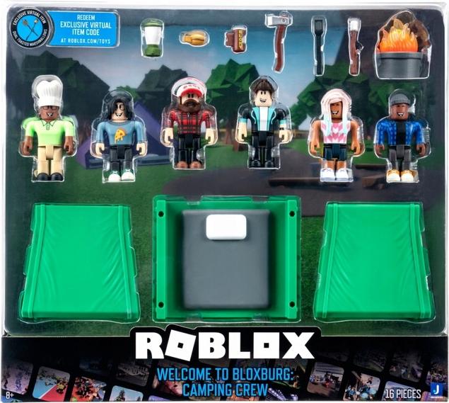 Jazwares Roblox Figuren Bloxburg Camping Set 6 Stück