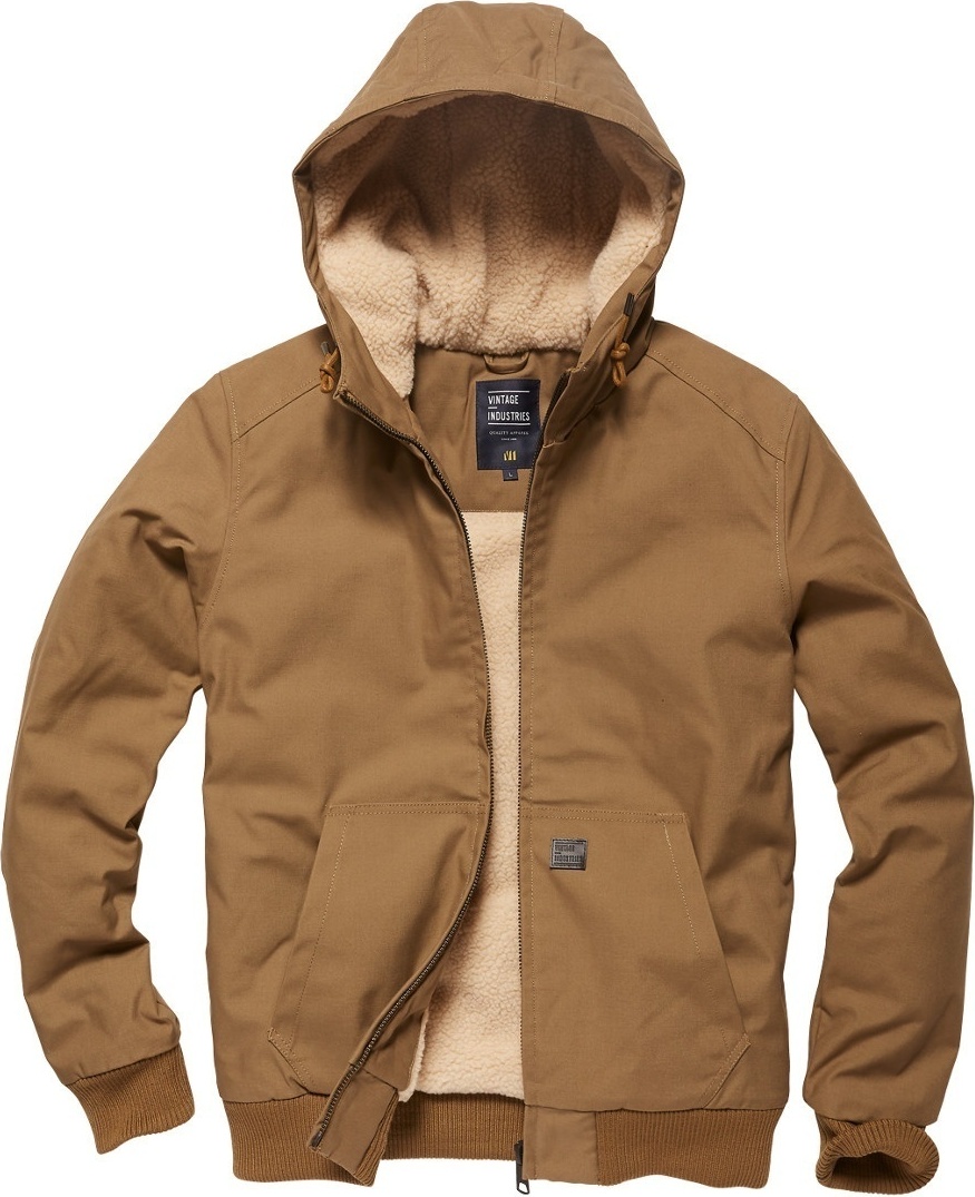 Vintage Industries Datton Jacke, braun, 2XL 2208-DarkTan-XXL