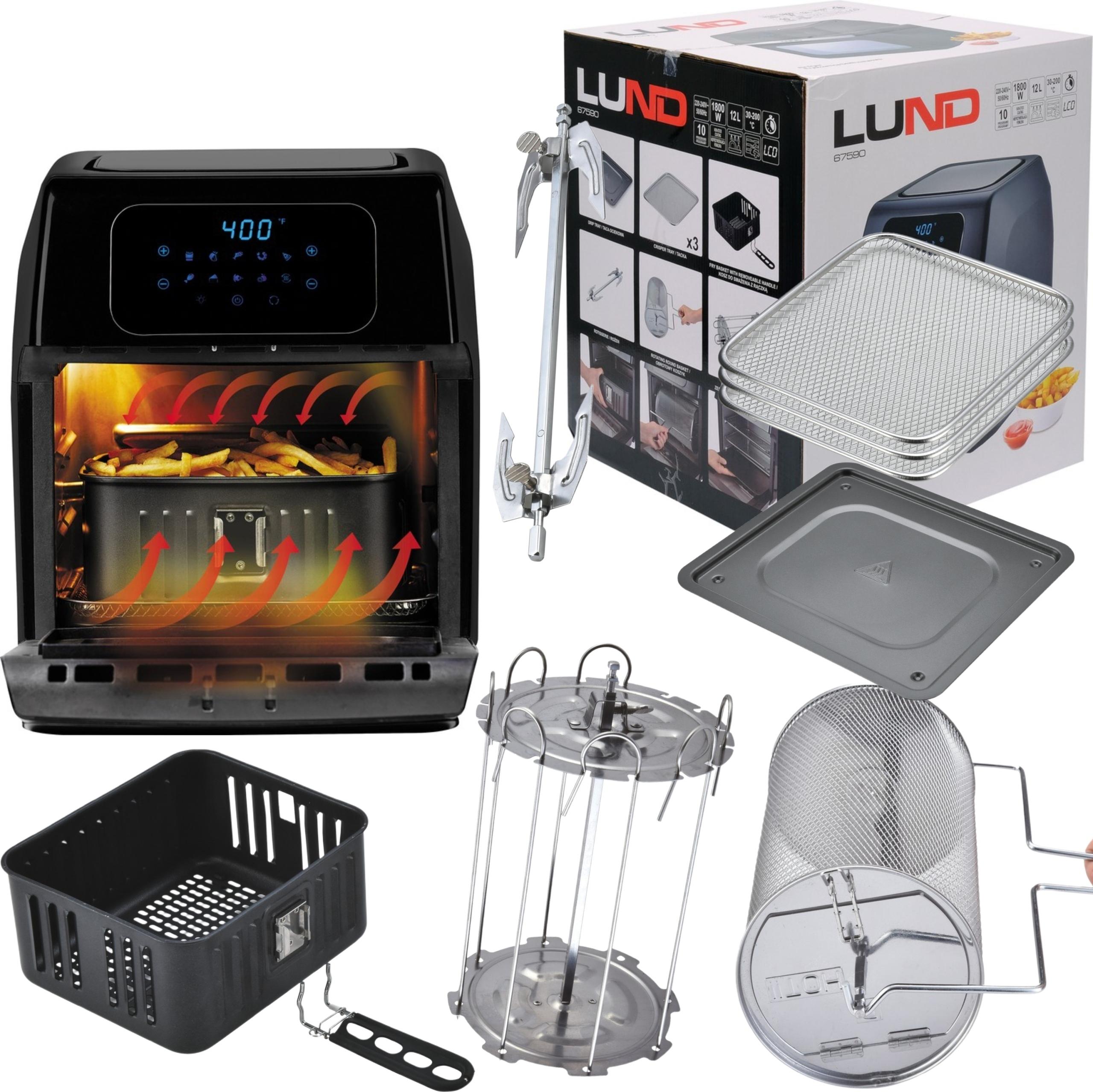 LUND 67590, 1800 W, 220 - 240 V, 50/60 Hz, 8 kg, 1 kusov