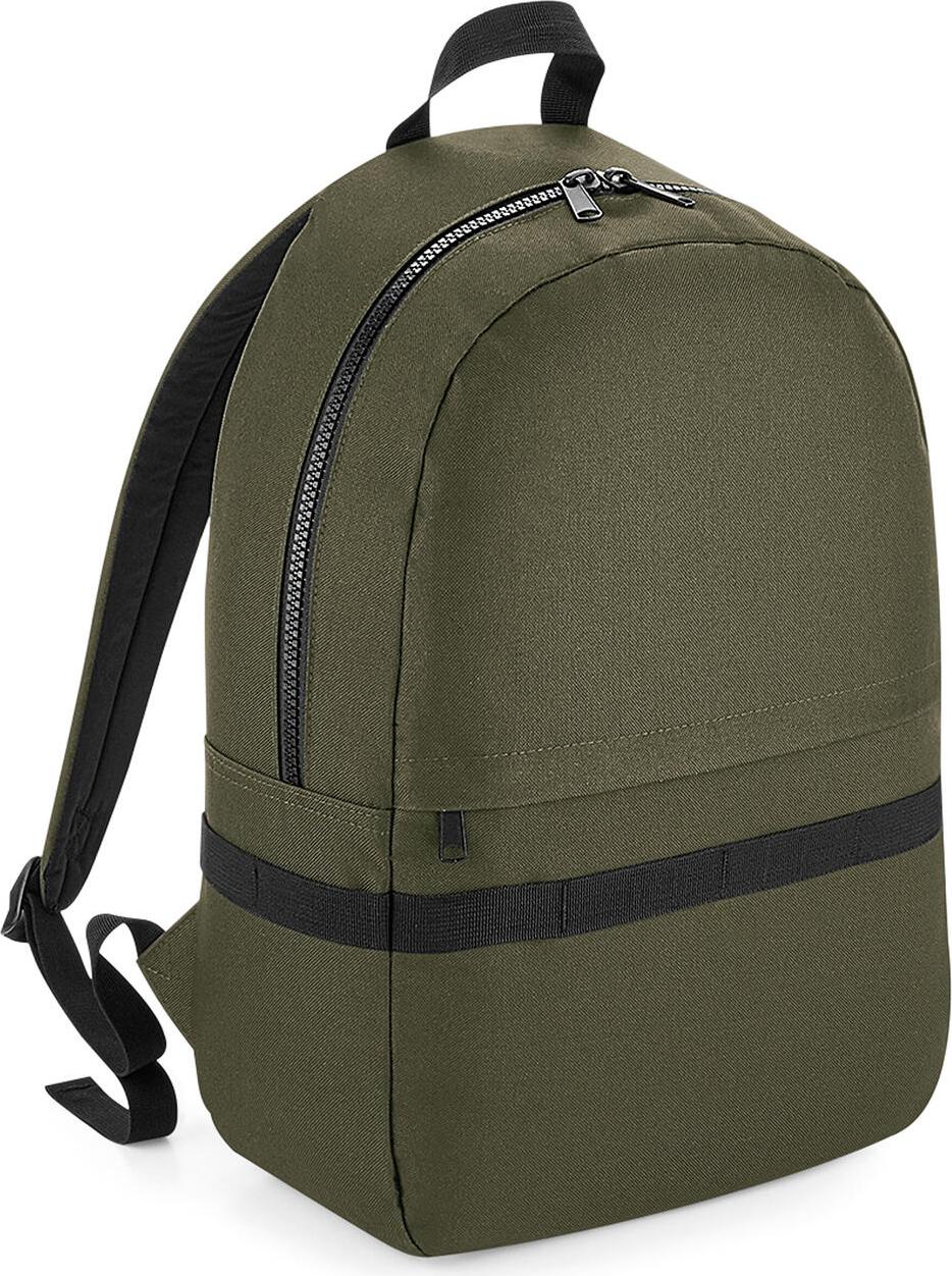 BagBase BG240 | Modulr 20 Litre Backpack, 33 x 47 x 18 cm - Farbe: Military Green - Größe: 33 x 47 x 18 cm