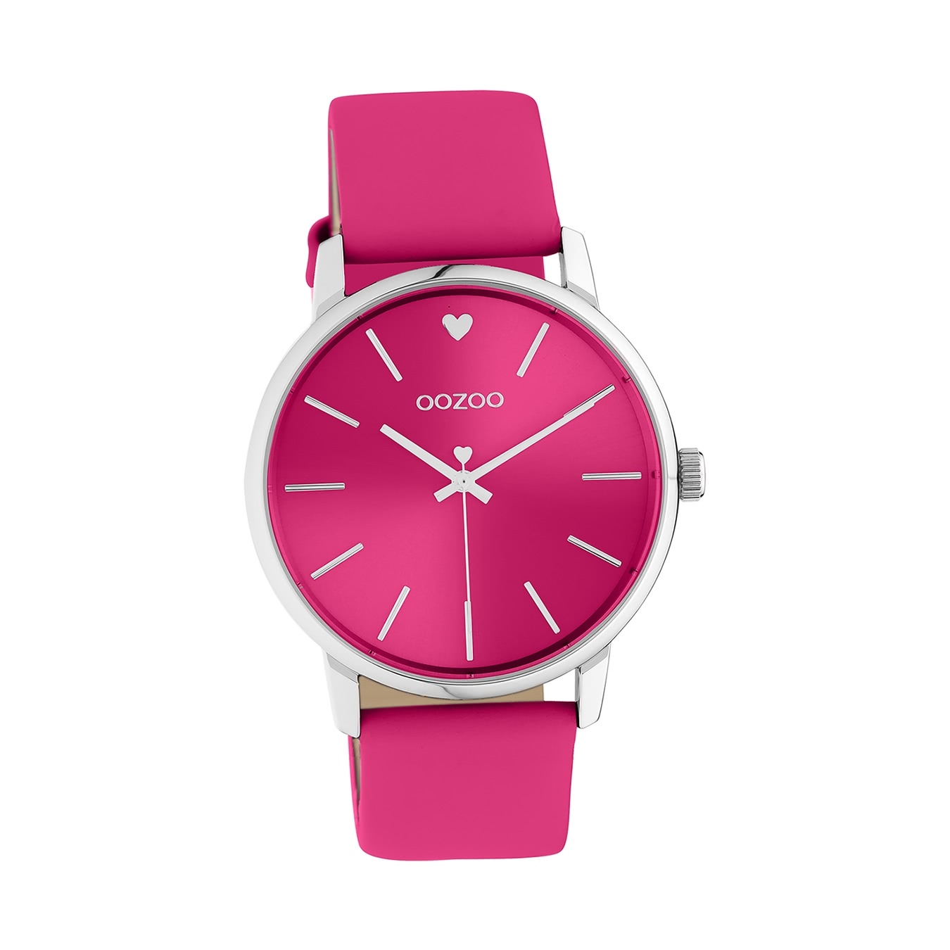 Oozoo Dámske náramkové hodinky C10989 Analog Leder pink D2UOC10989