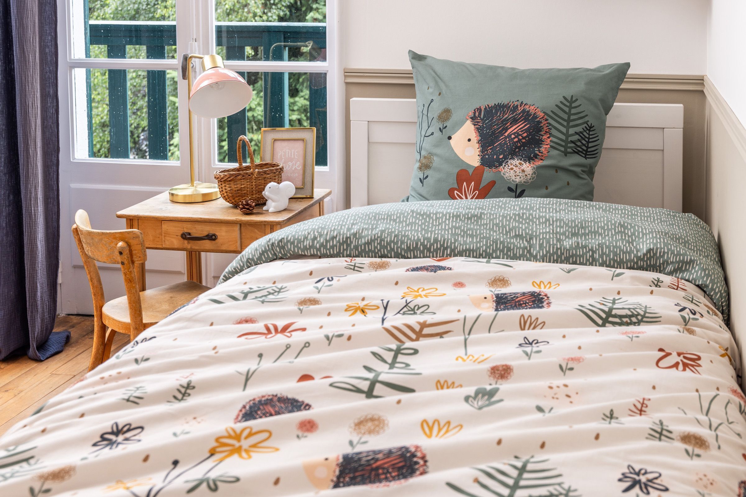 L'effet papillon Kinderbettwäscheset 140 x 200 cm POLISSON