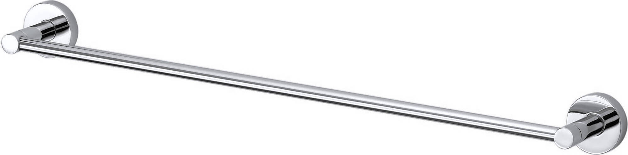 Haceka Kosmos Chrome Barra Con Ganci Per Bagno, Accessorio In Ottone Cromato, Fissaggio A Vite O Colla, Design Moderno - 6