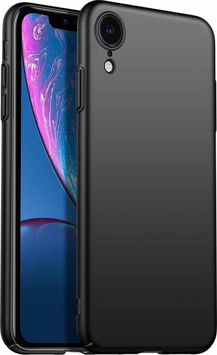 CHPN - Handyhülle - Handyhülle - Geeignet für iPhone XR - Schwarze Hülle - Schwarz - Smartphone-Hülle - Schwarzes iPhone XR-Hülle - Dünne Hülle 158233