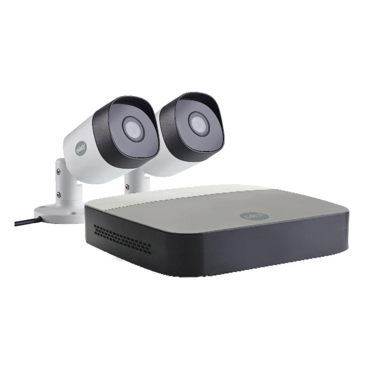 Súprava CCTV pre inteligentnú domácnosť s 2 vonkajšími kamerami Full HD, IP67, nočné videnie
