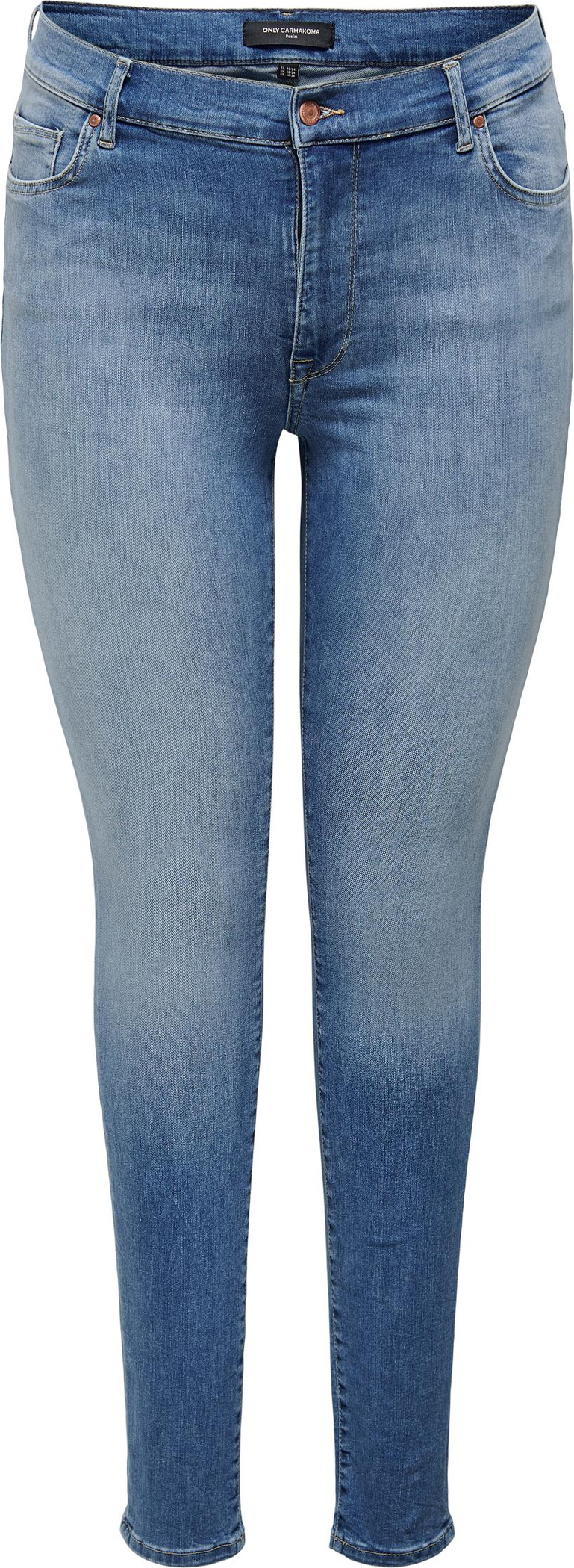 ONLY CARMAKOMA Curvy Skinny Jeans Stretch Denim Hose Plus Size Pants CARMAYA Größe: 54W / 30L CARMAYA HW SK SHAPE DNM JNS REA088 NOOS