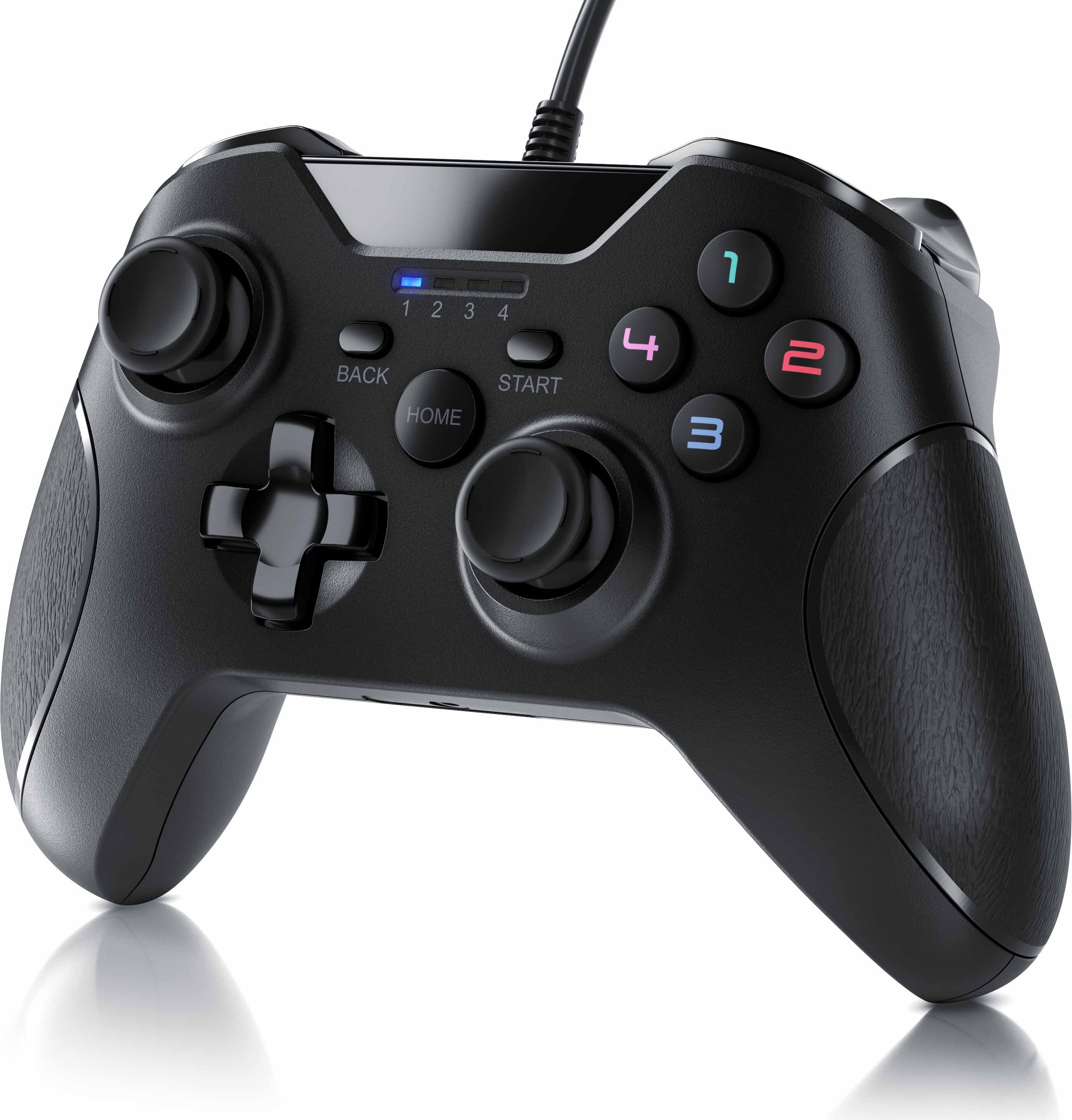 CSL Gamepad pre PC a PS3 v dizajne Xbox Ovládač s kvalitnými analógovými páčkami