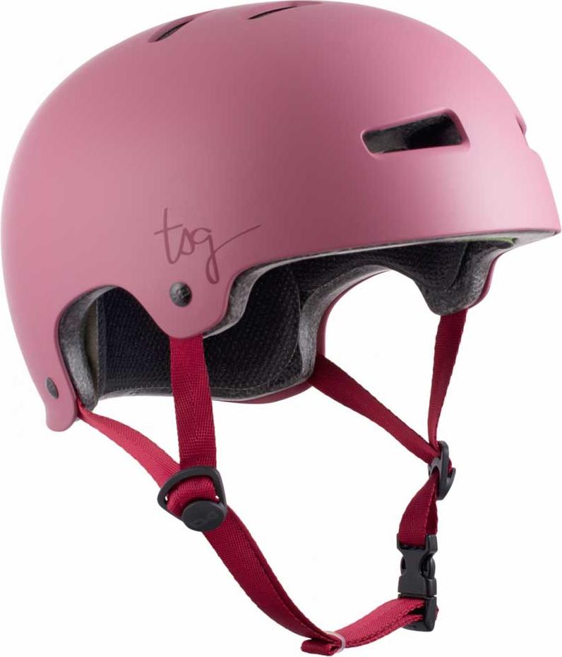 TSG Evolution Wmn Solid Satin Sakura Helm L/XL 17446-16226-Satin Sakura-L/XL