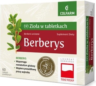 Colfarm Berberitze 60 Kapseln.