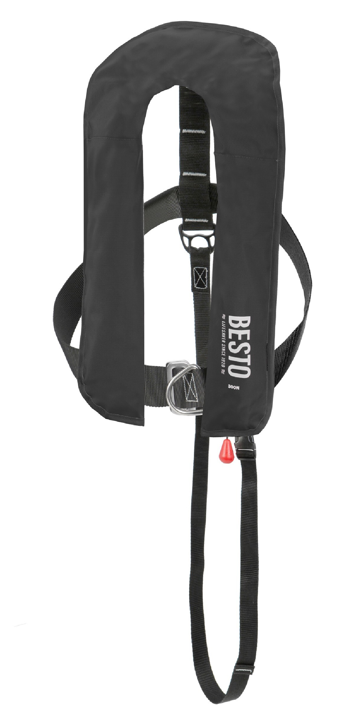 Besto Reddingsvest Automatic Harnas 300N Black 20427201