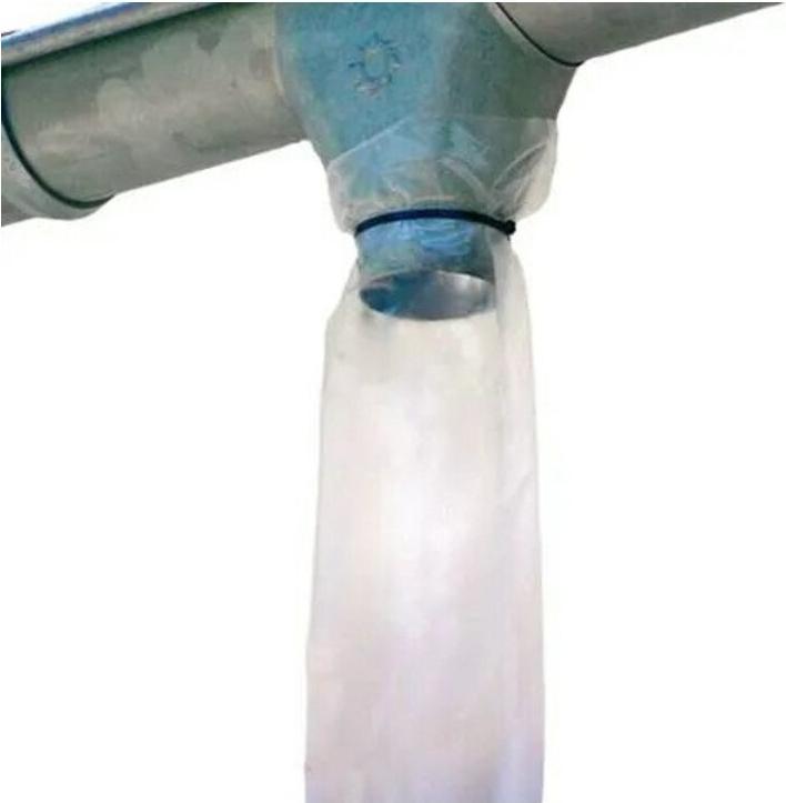 Industrial Quality Supplies Fallrohrprovisorium neutral 100 Mü FRP-100 Fallrohrprovisorium neutral 100 Mü 62800