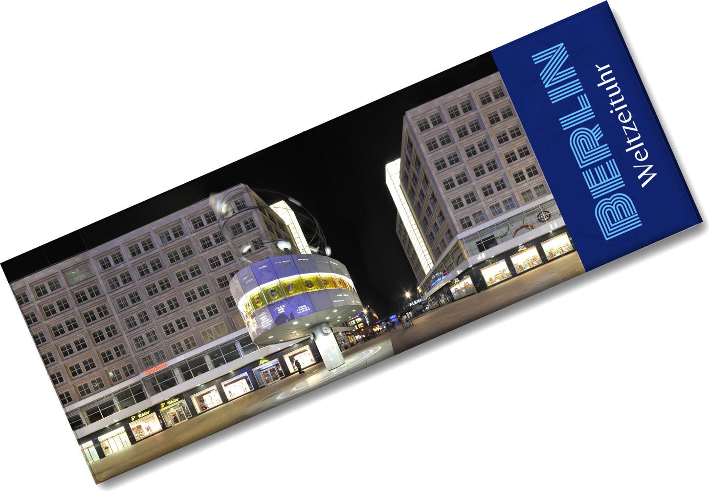 speecheese streetline Berlin Weltzeituhr Panorama Souvenir Magnet