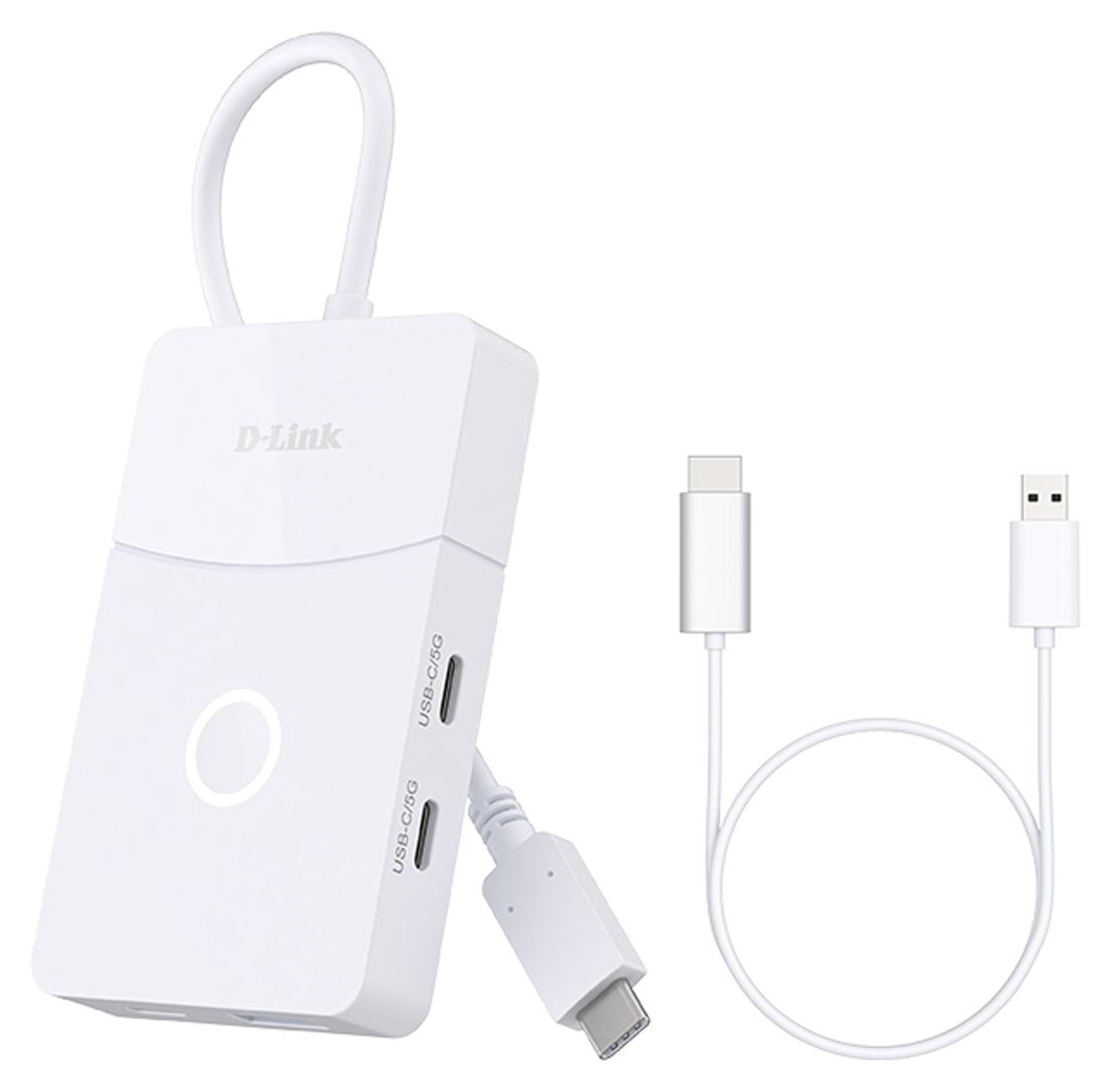D-Link DUP-501 5-in-1 USB-C Hub mit Wireless HDMI