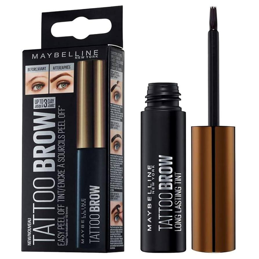 L'Or�al Maybelline New York Tattoo Brow Peel-Off Tint Gel - Warm Brown - 5 g