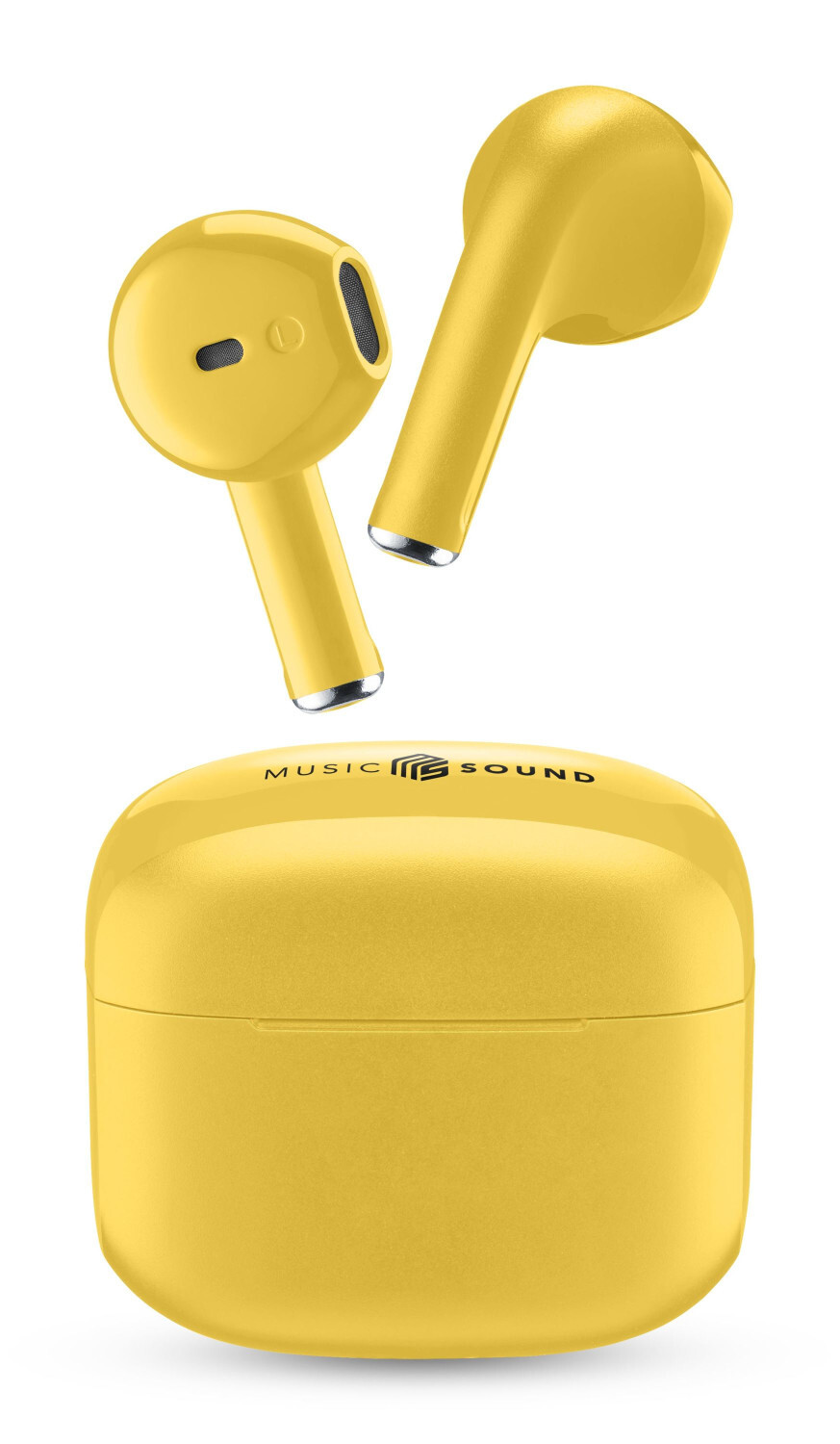 Music Sound Swag, True Wireless Stereo (TWS), Anrufe/Musik, 66 g, Kopfhörer, Gelb BTMSTWSSWAGY