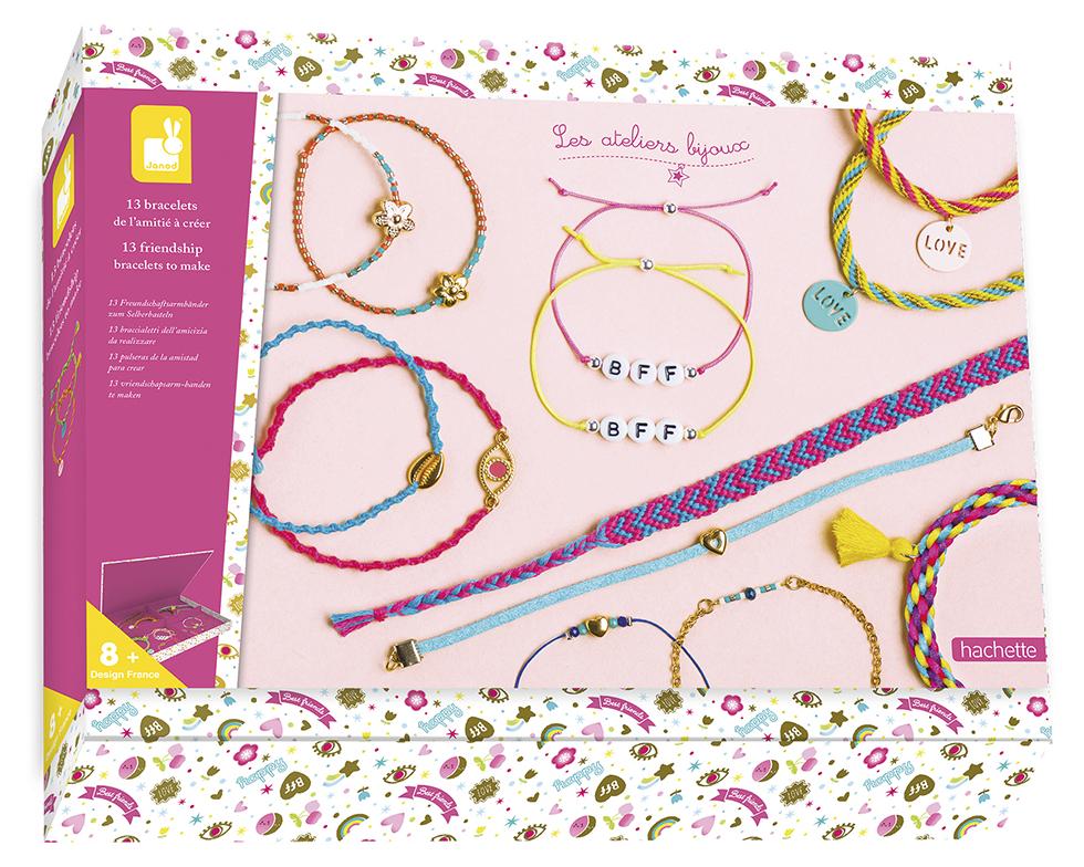 Lilliputiens Kreativ-Set 13 Freun Freundschaftsarm Freundschaftsarm J07939
