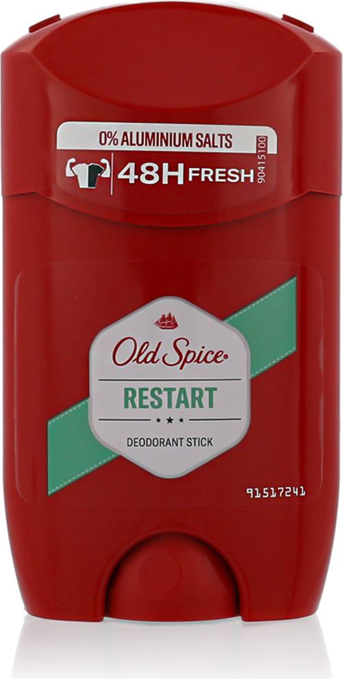 Old Spice | Deo Stick Restart - 50 Ml - Frischer Duft - 48H Wirkung - Ohne Aluminium