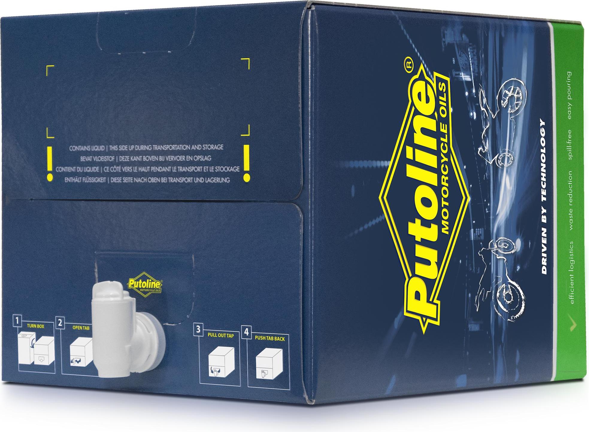 Putoline Motoröl TT Scooter+ 2T 20 Liter BiB / API TC+, JASO FD, ISO-L-EGD, TISI vollsynthetisch