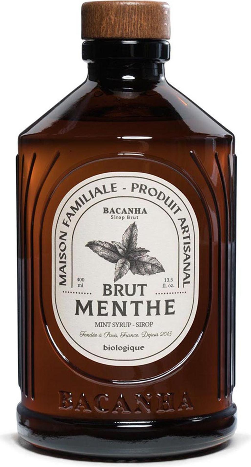 Bacanha Minz Sirup – Erfrischender Genuss für Cocktails und Sommerdrinks, 400ml
